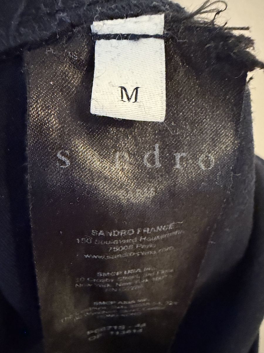 Sandro Pantaloni: Pantaloni Sandro Paris Blu Taglia M – Usato da Lugano venduto da can_xdd8 6