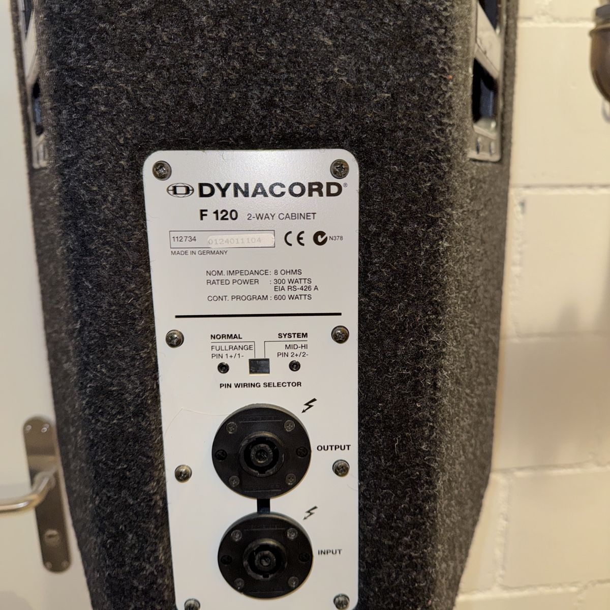 Dynacord Casse acustiche: Dynacord F120 Forum Line – Usato da Rupperswil venduto da Tw-Audio 1