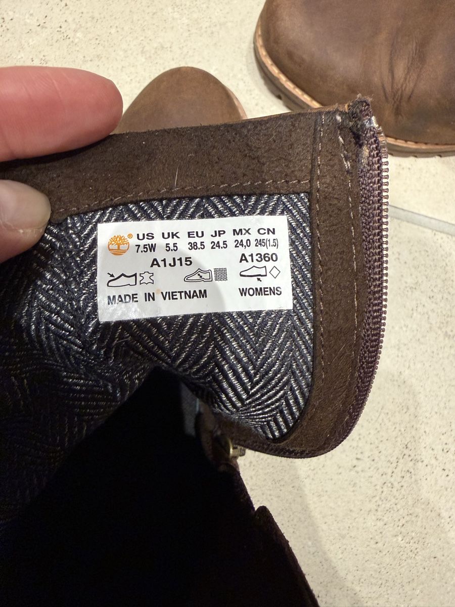 Timberland Damenschuhe: Stiefeletten mit Reisveschuss – Gebraucht aus Effretikon von Pati_44 3