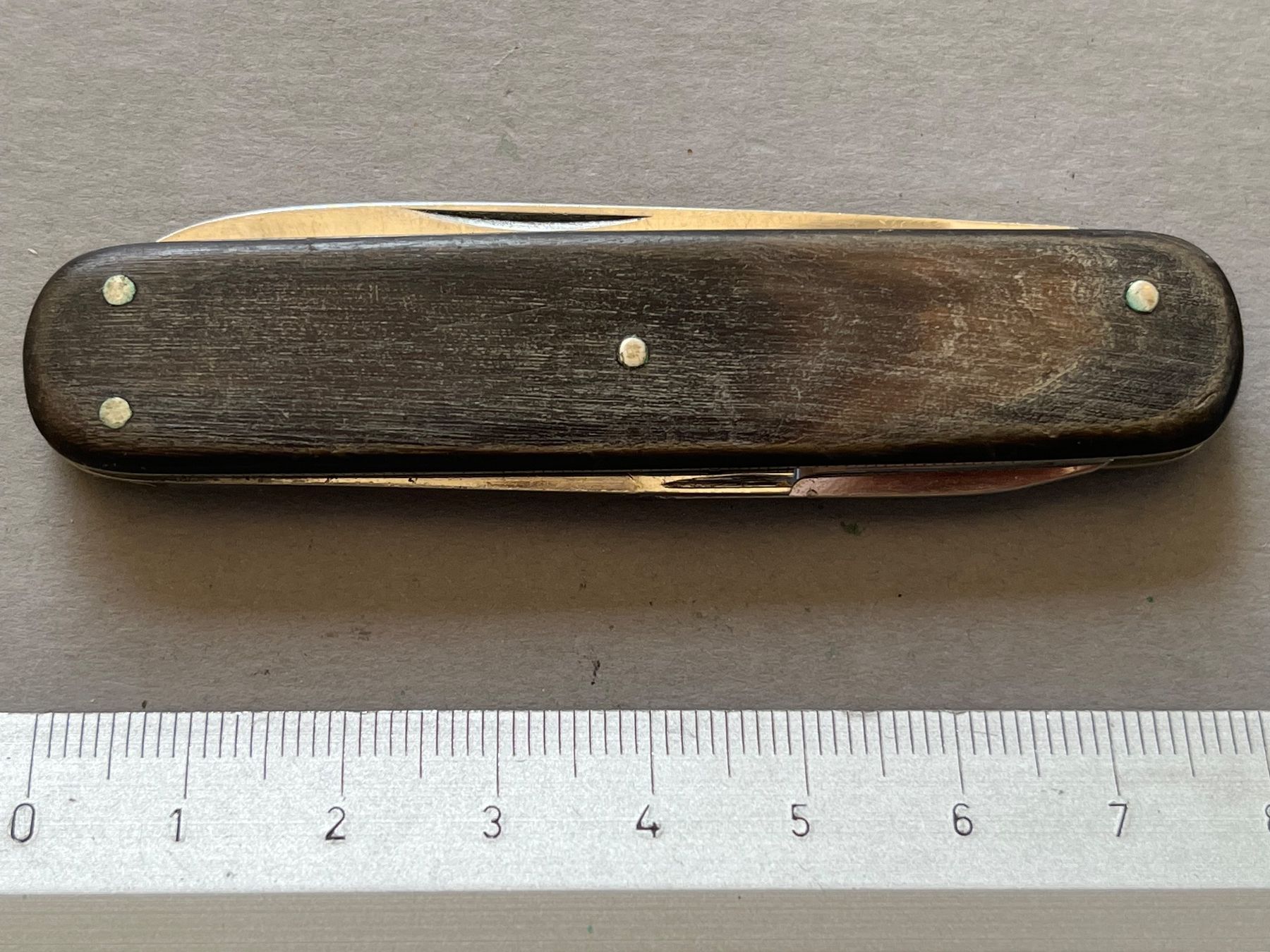Solingen Couteaux de poche: Altes Sackmesser 80 mm - Horn – D'occasion à Zürich par FV.vintage 9