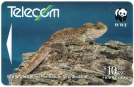 Telefonkarte Neuseeland NZ-G-63 Tuatara