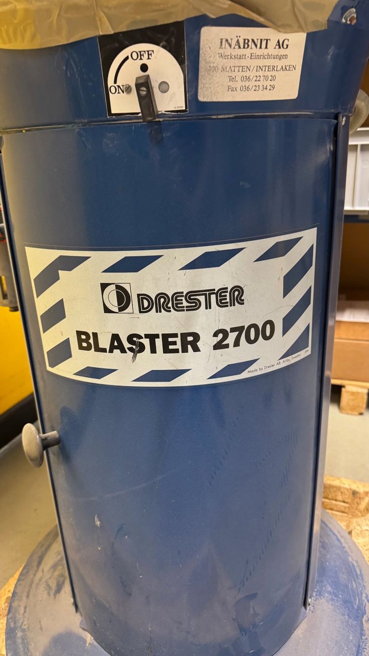 Tutte le macchine: Glasperlstrahl Maschine DRESTER Blaster 2700 – Usato da Thun venduto da BEundTE 1