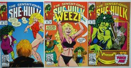 SENSATIONAL SHE-HULK #47-49 COMPLETE HIGH GRADE RUN 1993