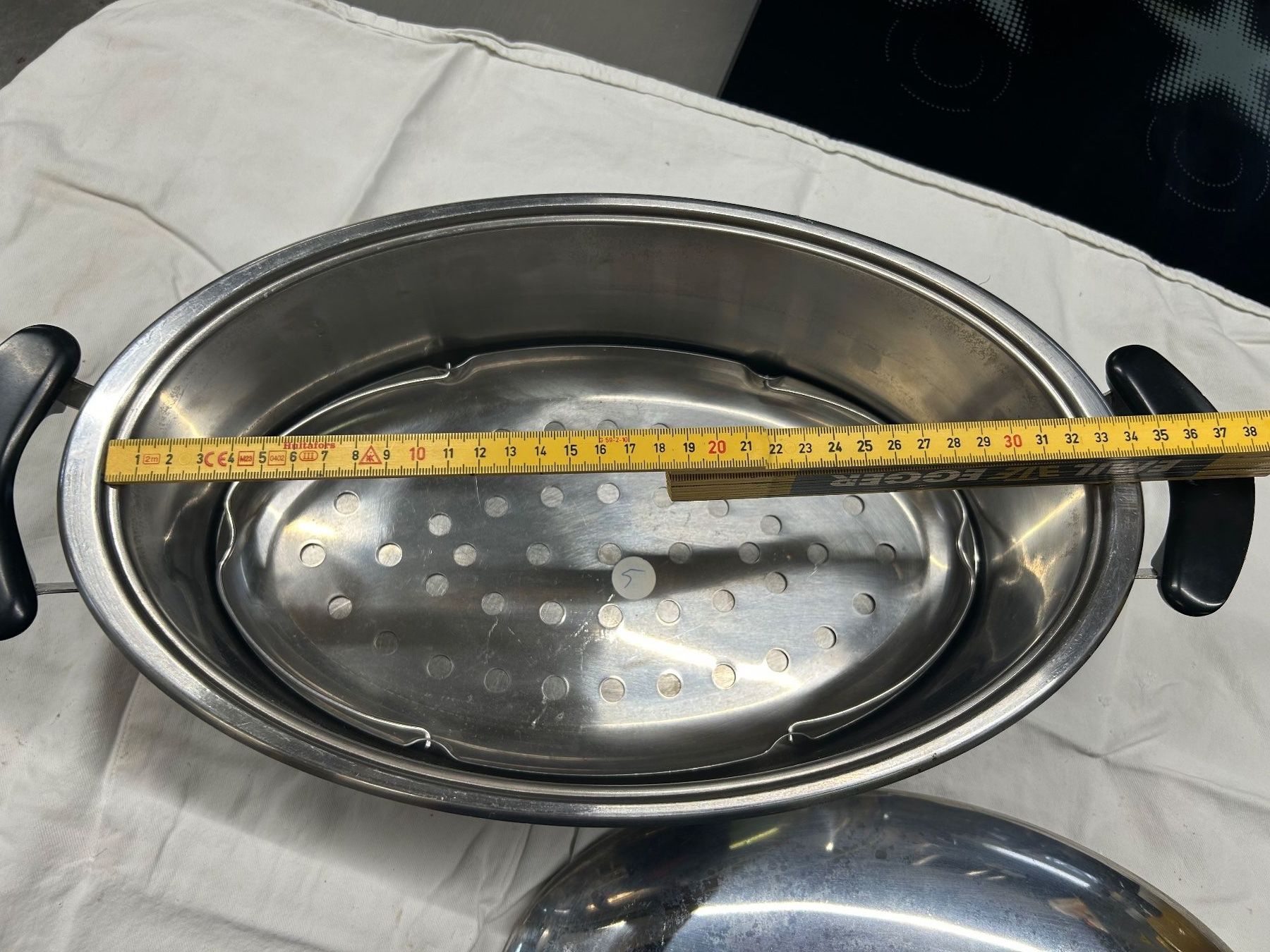 Amc Poêles: AMC BRÄTER OVAL MIT EINSATZ UND DECKEL – D'occasion à Weissbad par Usw63 3