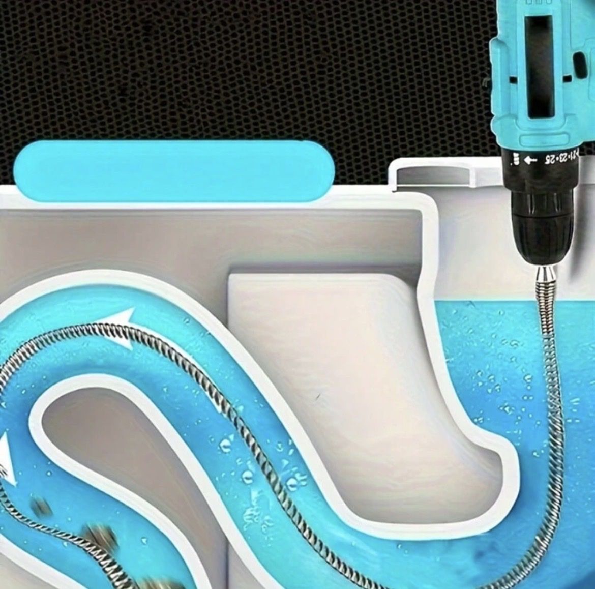 Alle Werkzeuge: Elektrisches Abflussverstopfungsentfernungswerkzeug – Neu und originalverpackt aus Emmenbrücke von ShopDirect 1