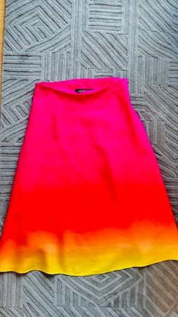 Ralph Lauren, Rock, Leinenmischung, NEU, Gr. 4 (US 36)
