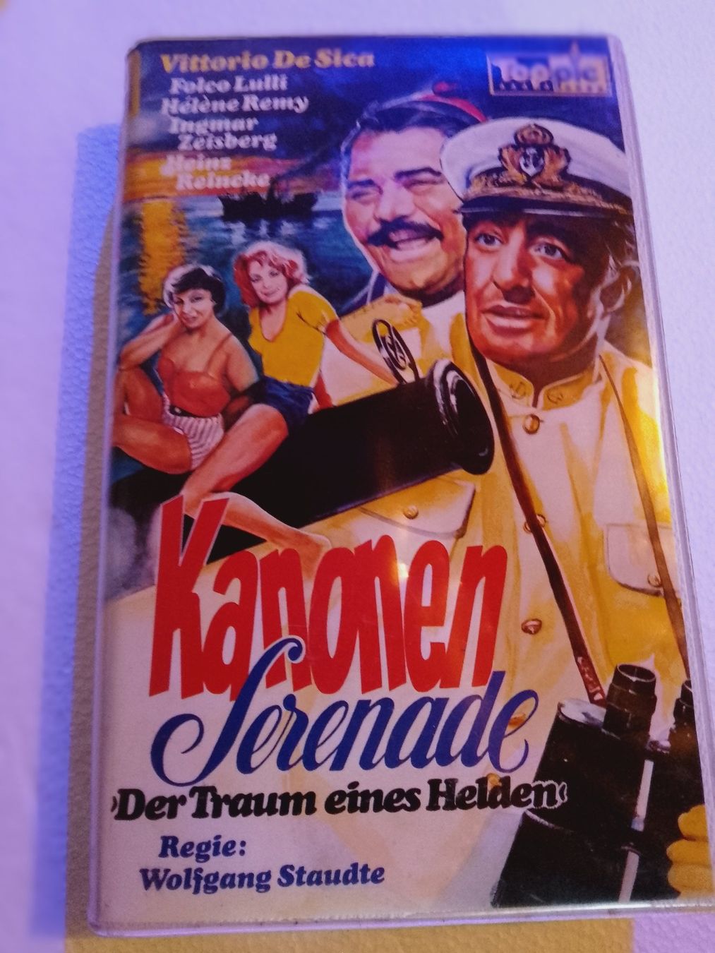 Toutes les VHS: Kanonen Serenade - Der Traum eines Helden Toppic VHS 90535 – D'occasion à Remetschwil par Privatflohmi
