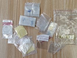 Michel Jordi Lot 22 Saphir + Mineralgläser mit Dichtungen