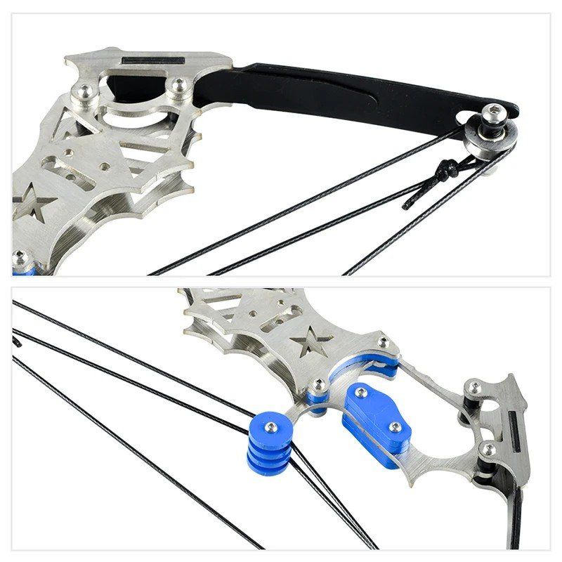 Tiro con l'arco: Mini Bogen Compound Bow 13cm Set 10 Pfeile Zielscheibe – Nuovo e nell'imballaggio originale da Hundwil venduto da Mr.Wong 5