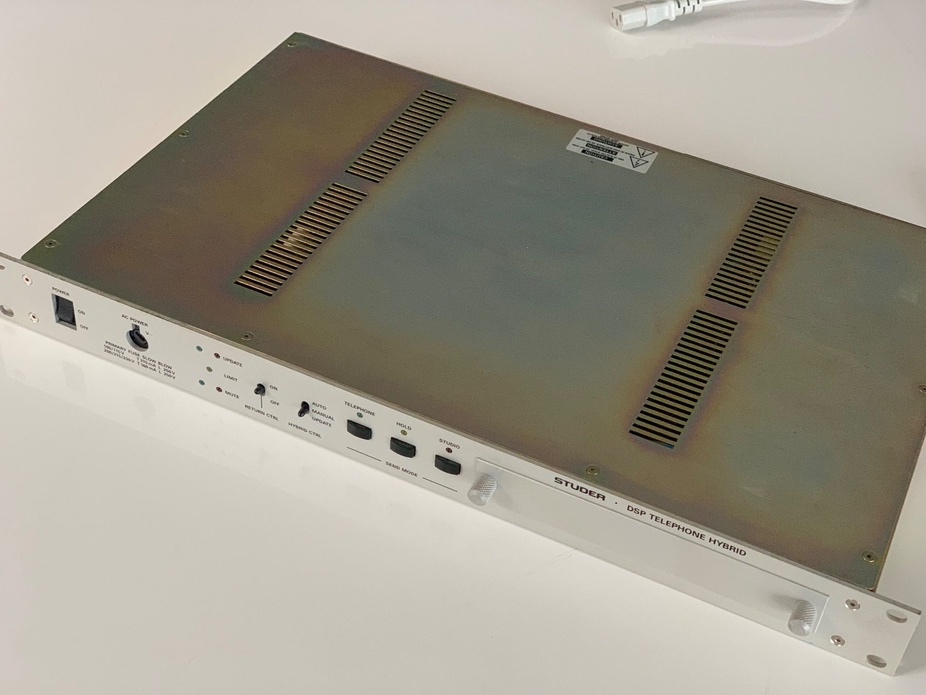 Studer Equalizzatori: Studer DSP Telephone Hybrid – Usato da Wollerau venduto da Tonstudio 1