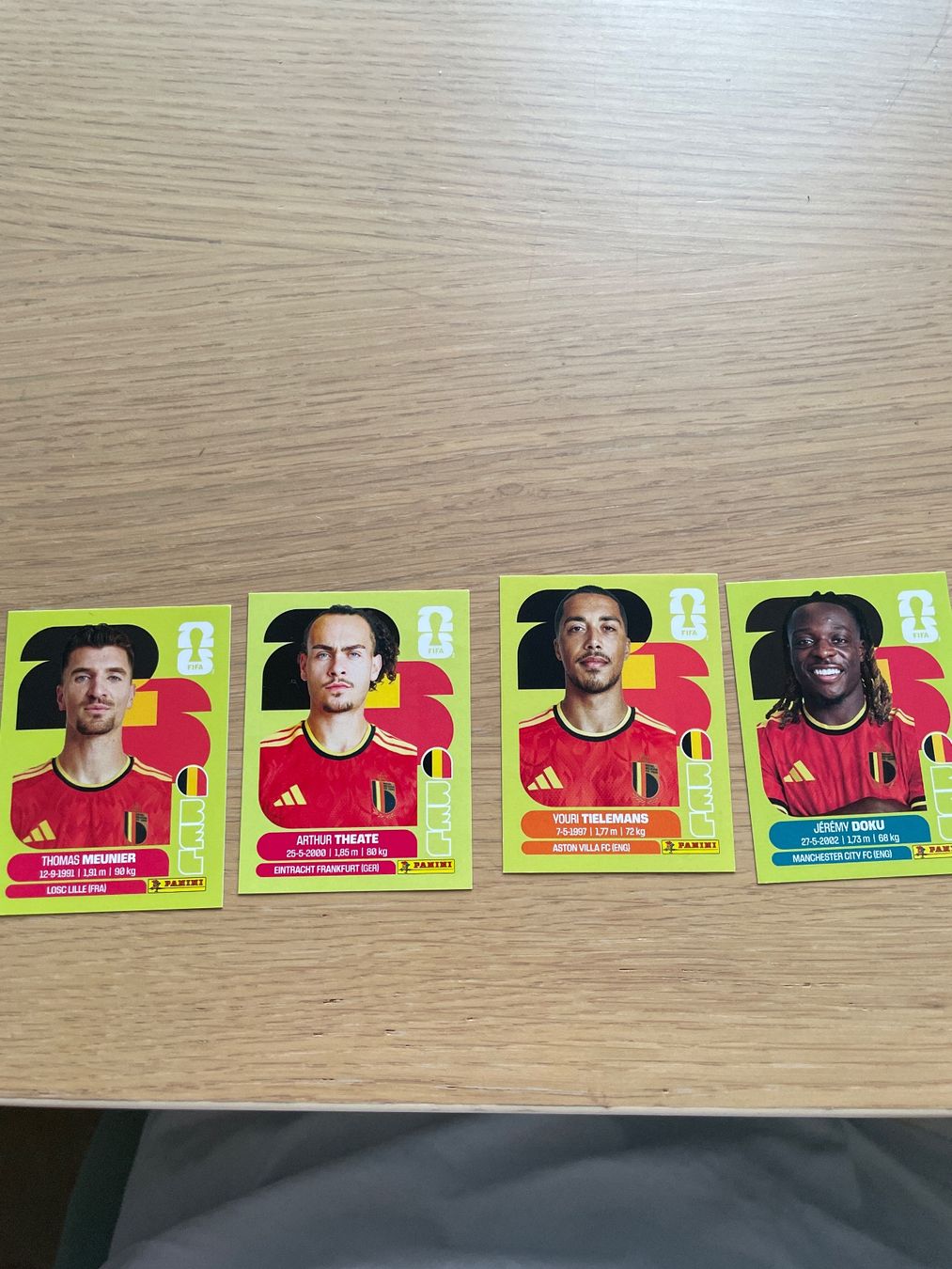 Panini Carte collezionabili: BEL8,BEL3,BEL9,BEL16 – Nuovo (secondo la descrizione) da Weinfelden venduto da kingofqueens03