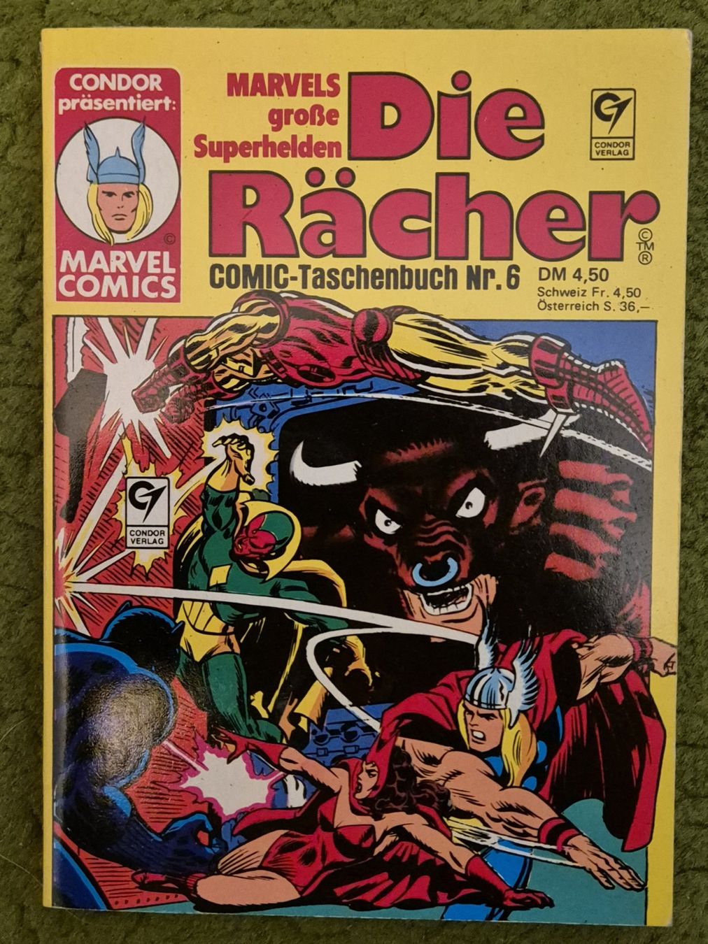 Comics: Die Rächer Taschenbuch / Nr. 6 - 10 und 14 – Gebraucht aus Chur von big_5zx8 2