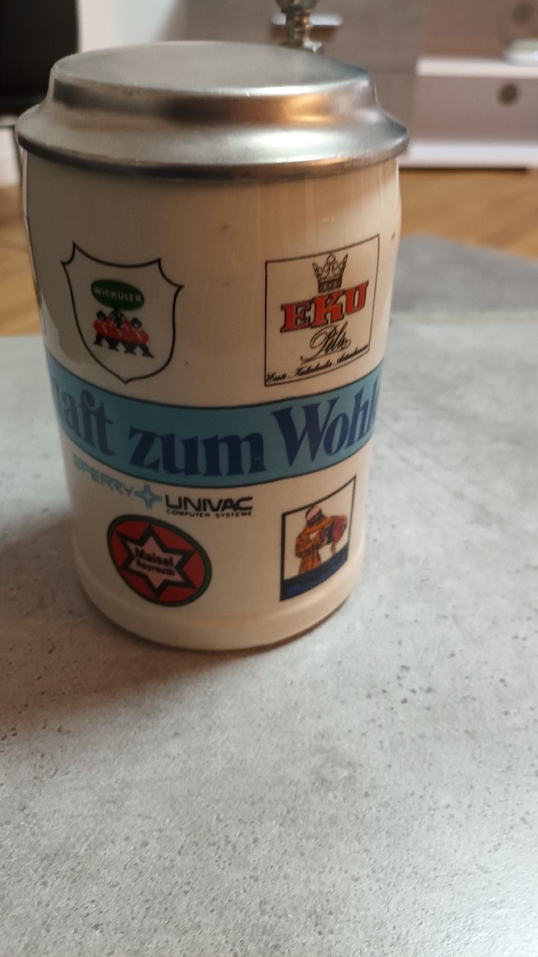 Bicchieri: Bierhumpen mit Reklamen – Usato da chur venduto da erika025 1