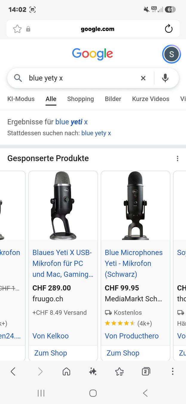 Logitech Microfoni: Mikrofon Blue Yeti X – Usato da Ossingen venduto da Nepturn 3