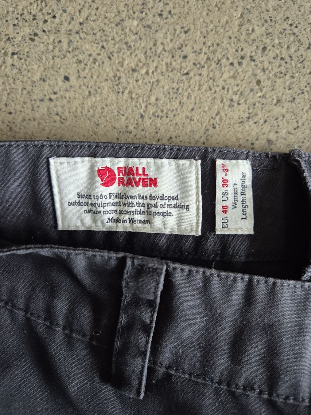 Fjällräven Pantaloni: Fjäll Raven Wanderhose – Usato da Schlieren venduto da nat_76vd 1