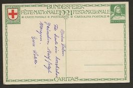 1921  Bundesfeierkt. ungebraucht