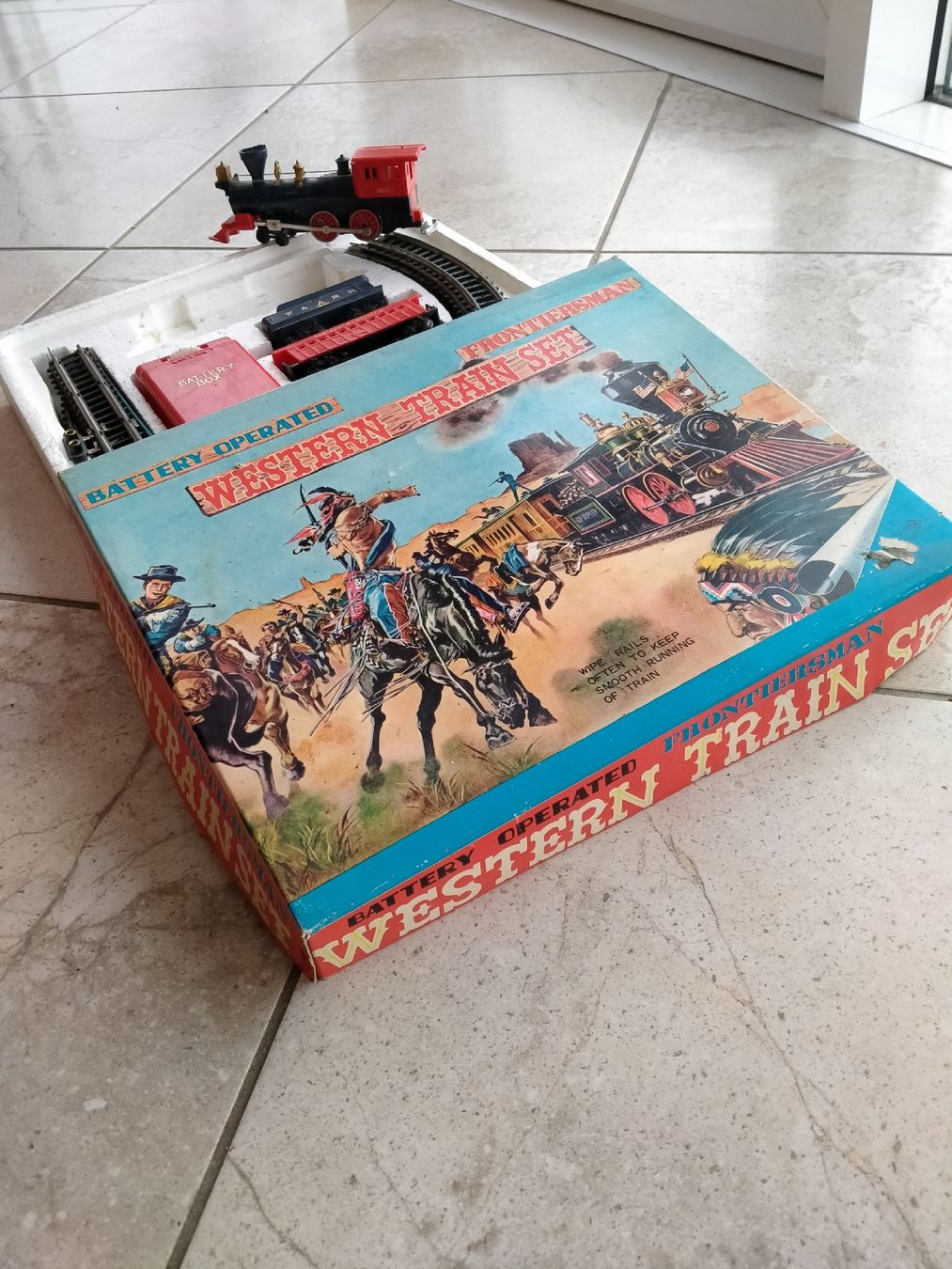 Spielzeuge: Frontiersman Western Train Set – Gebraucht aus Miège von sorman 1
