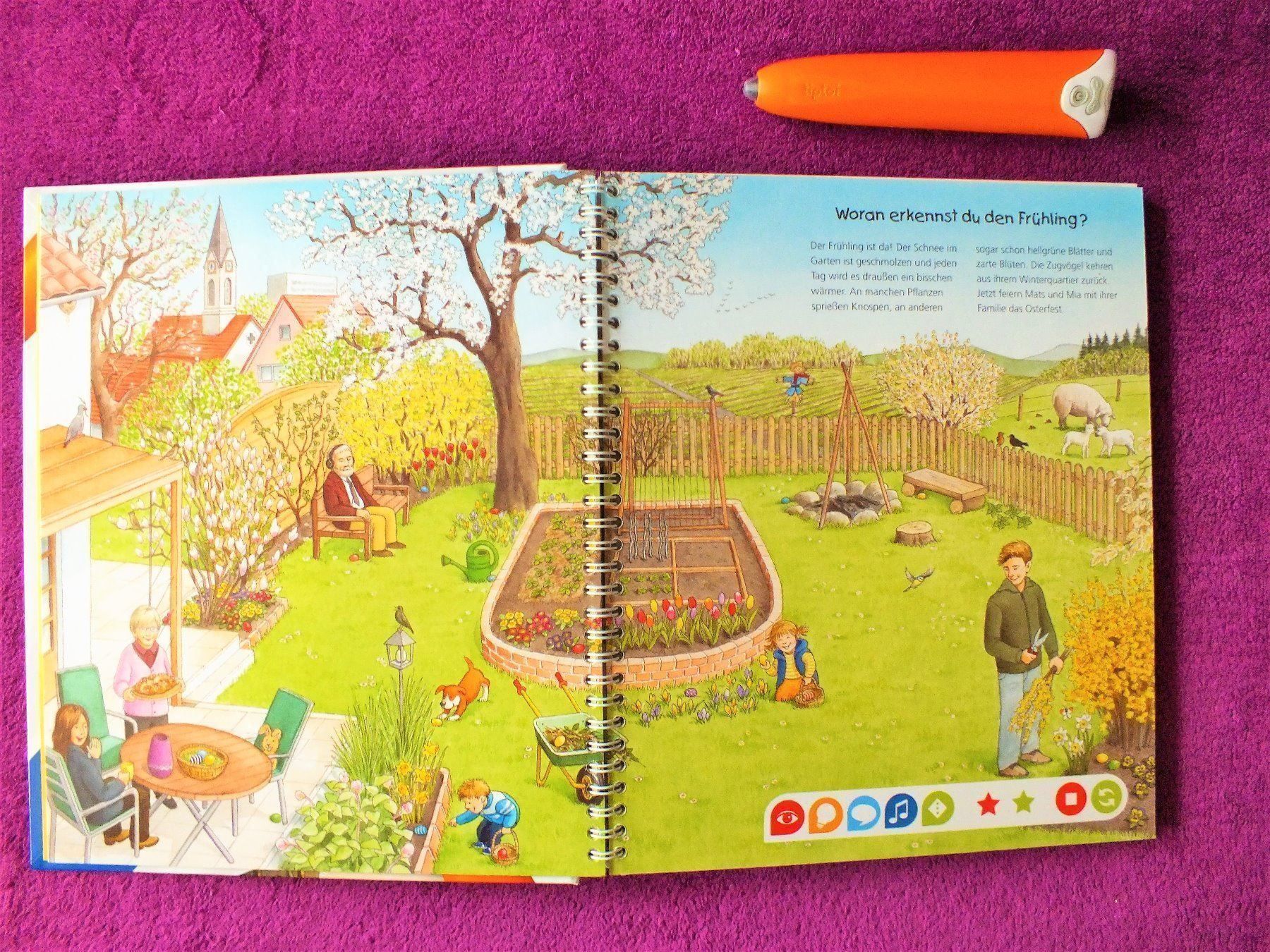Ravensburger Giochi: tiptoi Starterset mit Player - Unsere Jahreszeiten – Usato da Müllheim Dorf venduto da Seeeule01 4