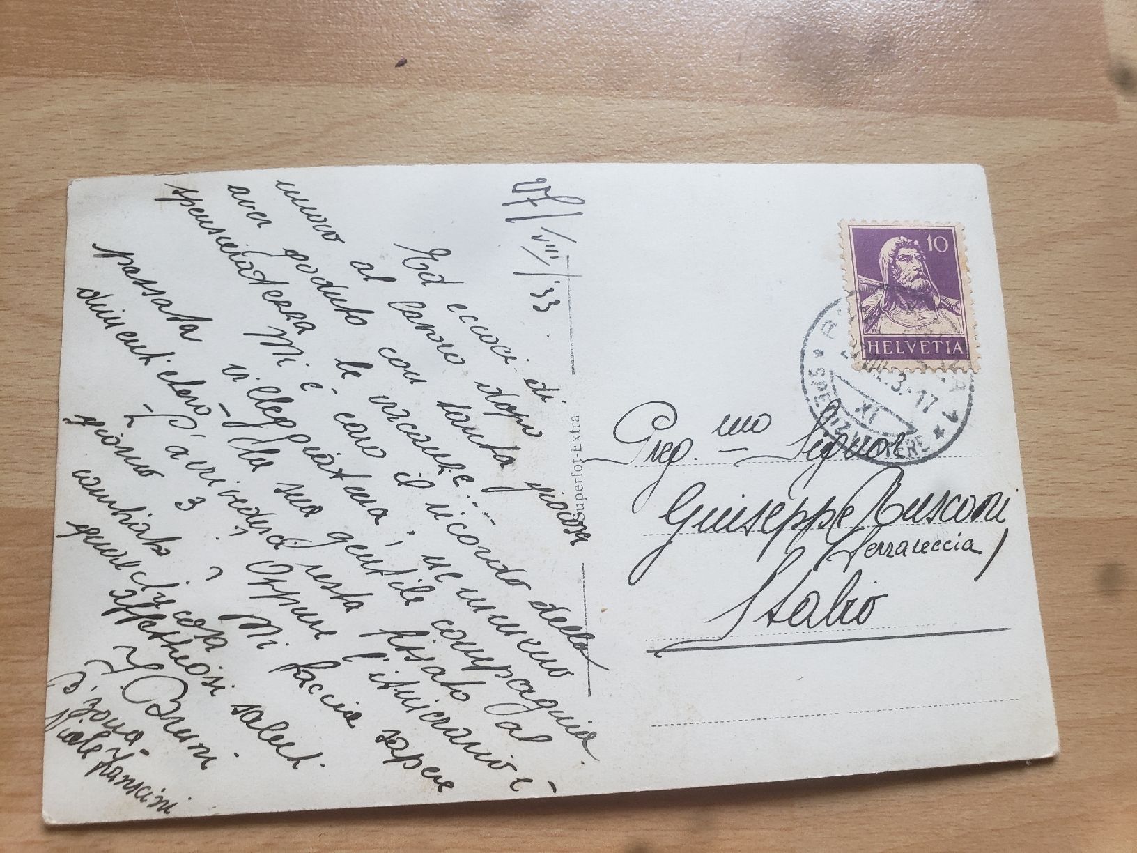 Cartoline postali: carte postale Bellinzone Castello – Usato da Confignon venduto da gab_xz5d 1