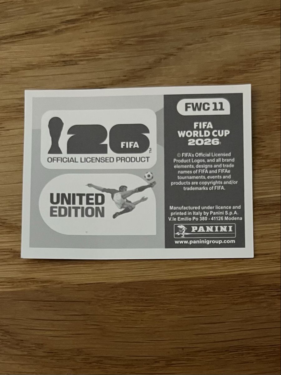 Panini Sammelbilder & Trading cards: Panini Gold WM 2026, FWC 11 – Neu (gemäss Beschreibung) aus Sursee von abcdxyz 1