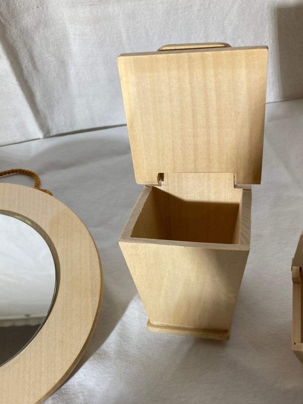 Kit bricolage: Holzartikel 4 Stück zum Bemalen oder Schnitzen – Nuovo (secondo la descrizione) da Steffisburg venduto da pet_2d5t 6