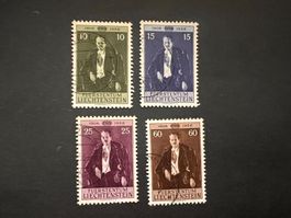 Liechtenstein 1956 Nr. 292 bis 295 gest.(3127)
