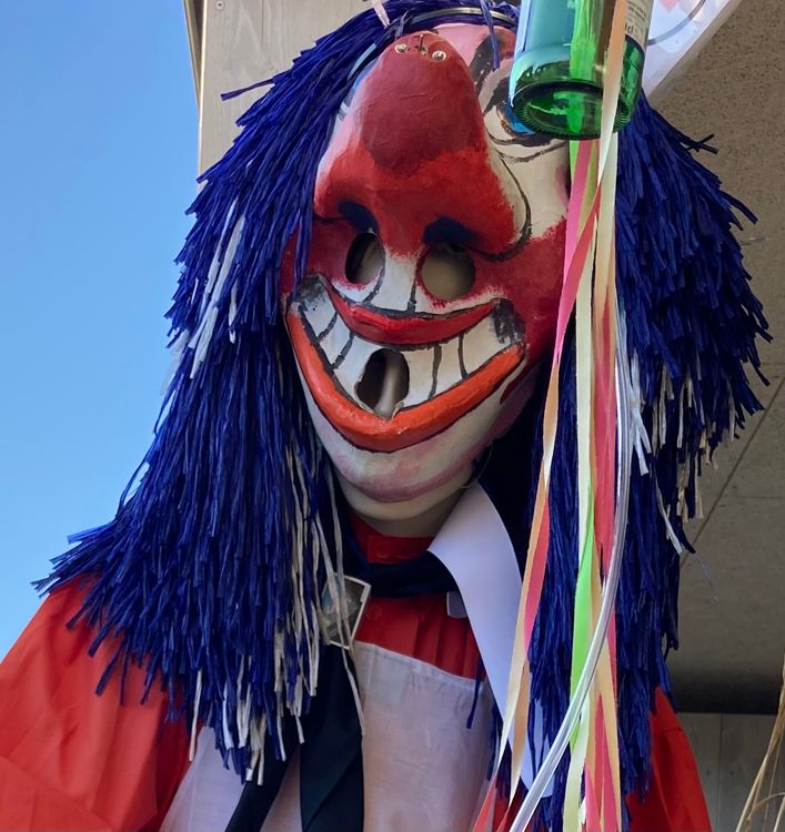 Waggis-Larve inkl Perücke | Kaufen auf Ricardo