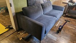 Sofa / Couch, dunkelgrau