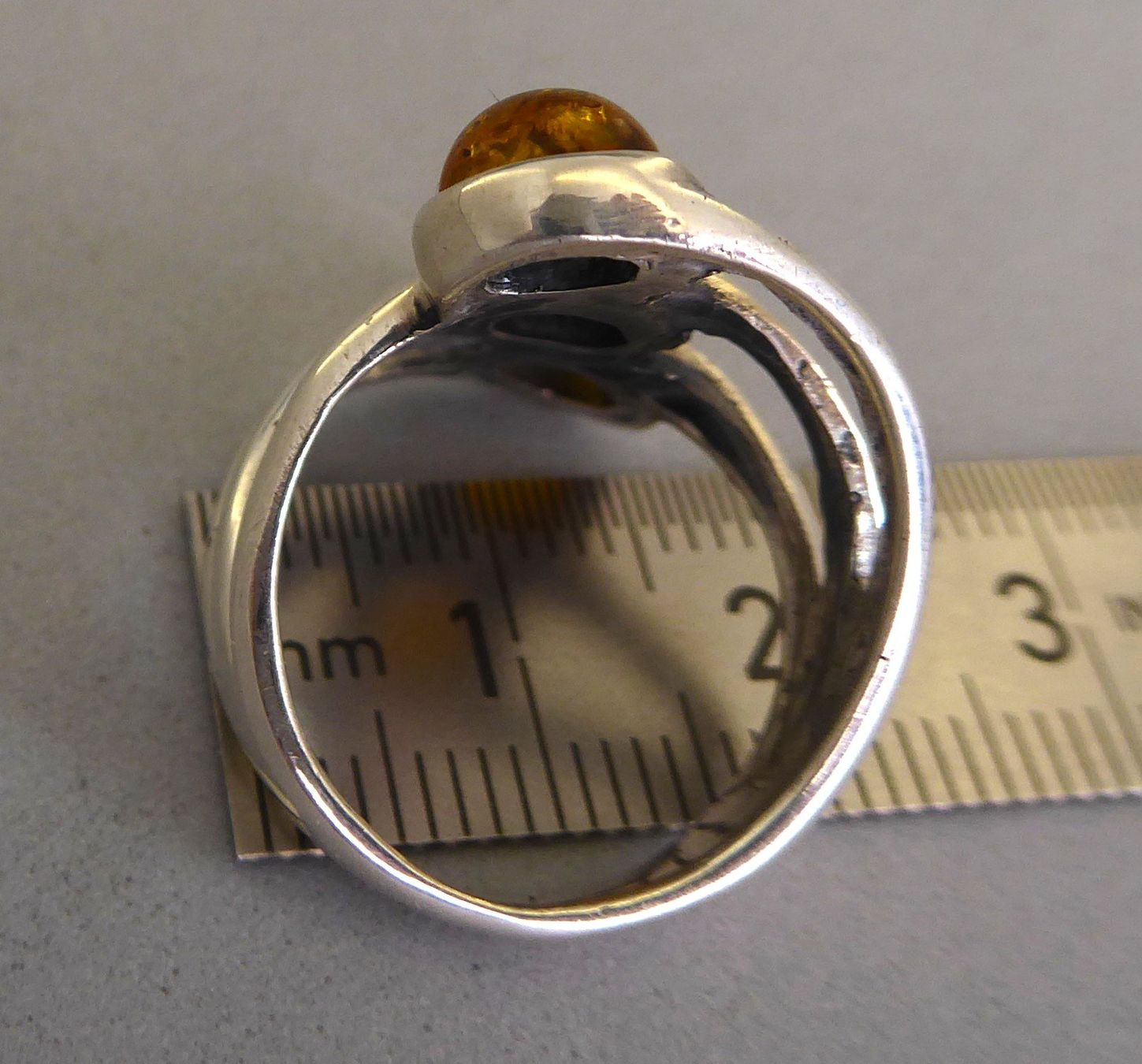 Ringe: Ring 925er Silber Bernstein – Gebraucht aus Muri AG von Lineli2020 5