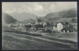 AK Parpan, Gesamtansicht mit Calanda