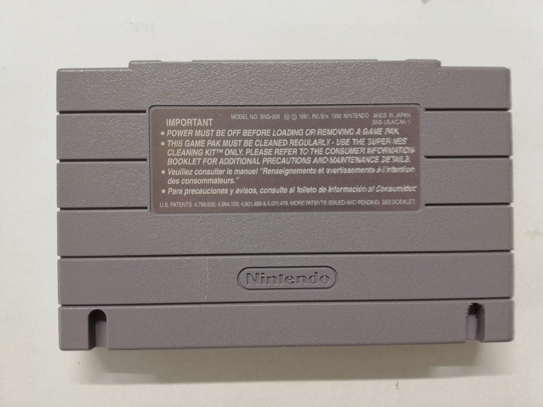 Nintendo Giochi: Fatal Fury / NTSC-U / SNES Super Nintend – Usato da St. Gallen venduto da zorro_dc 1
