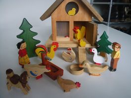 Trauffer Hühnerstall mit Zubehör
