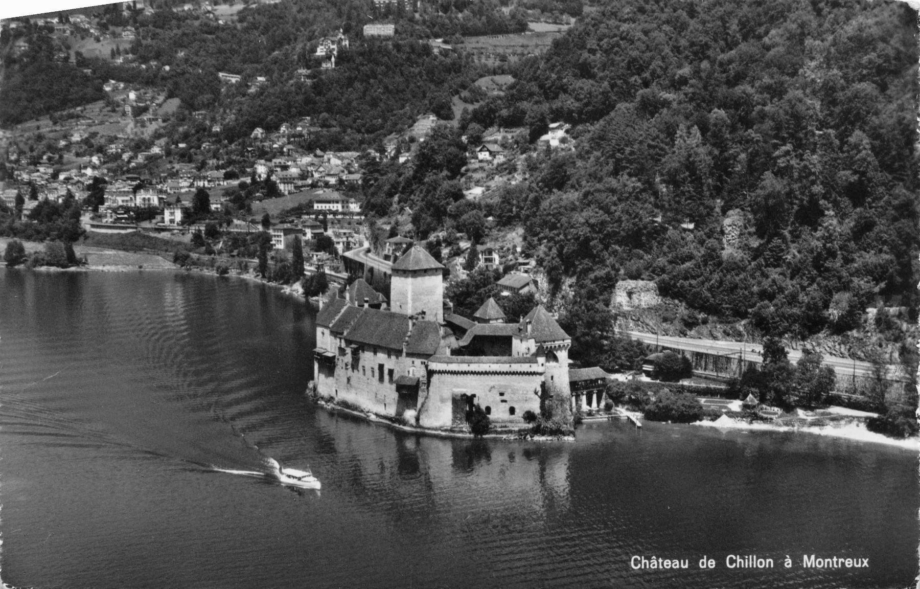 Ansichtskarten: Chateau Chillon Montreux – Gebraucht aus Biasca von Blenio71