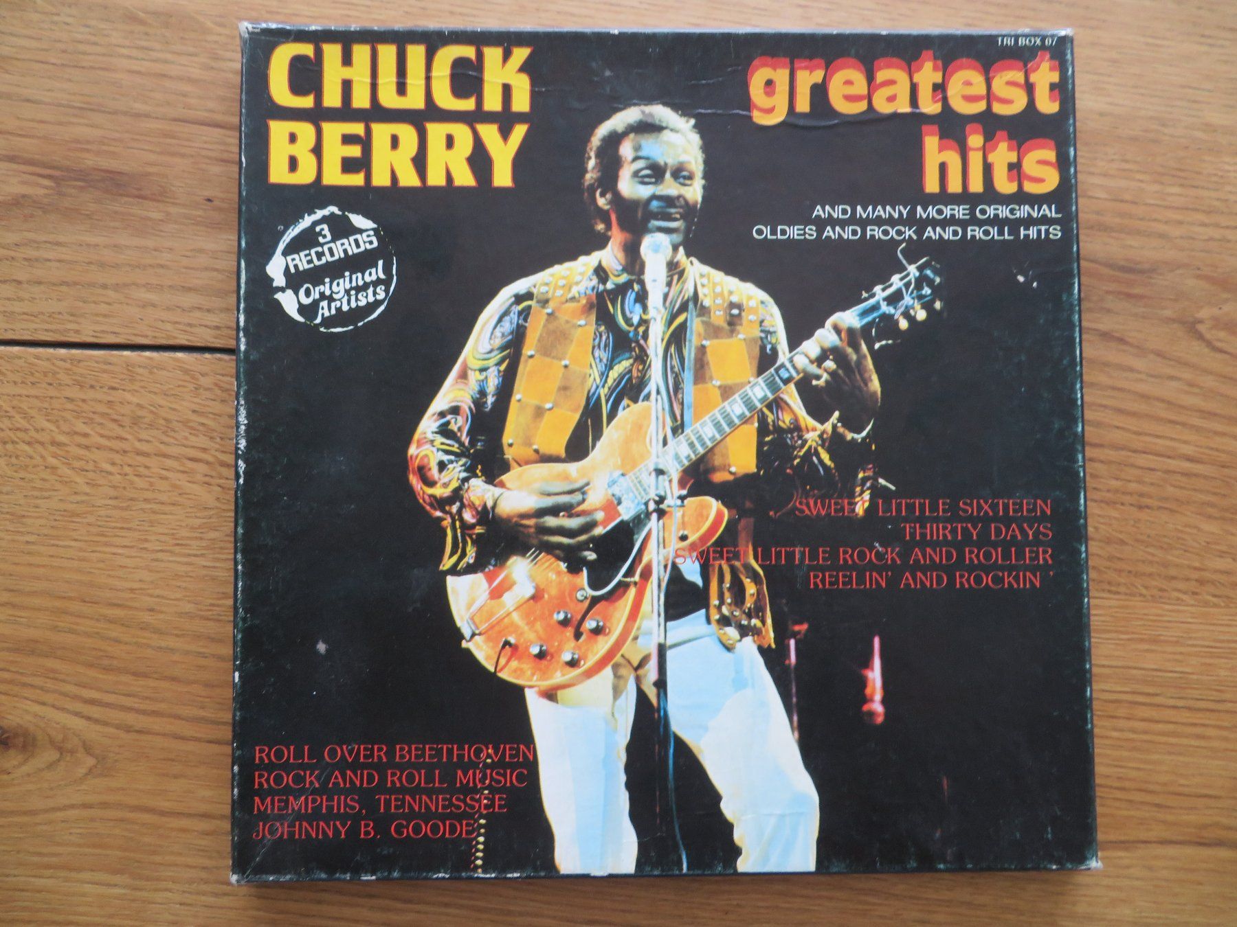 Schallplatten: CHUCK BERRY 3 LP BOX GREATEST HITS – Gebraucht aus Zürich von max_cp5f