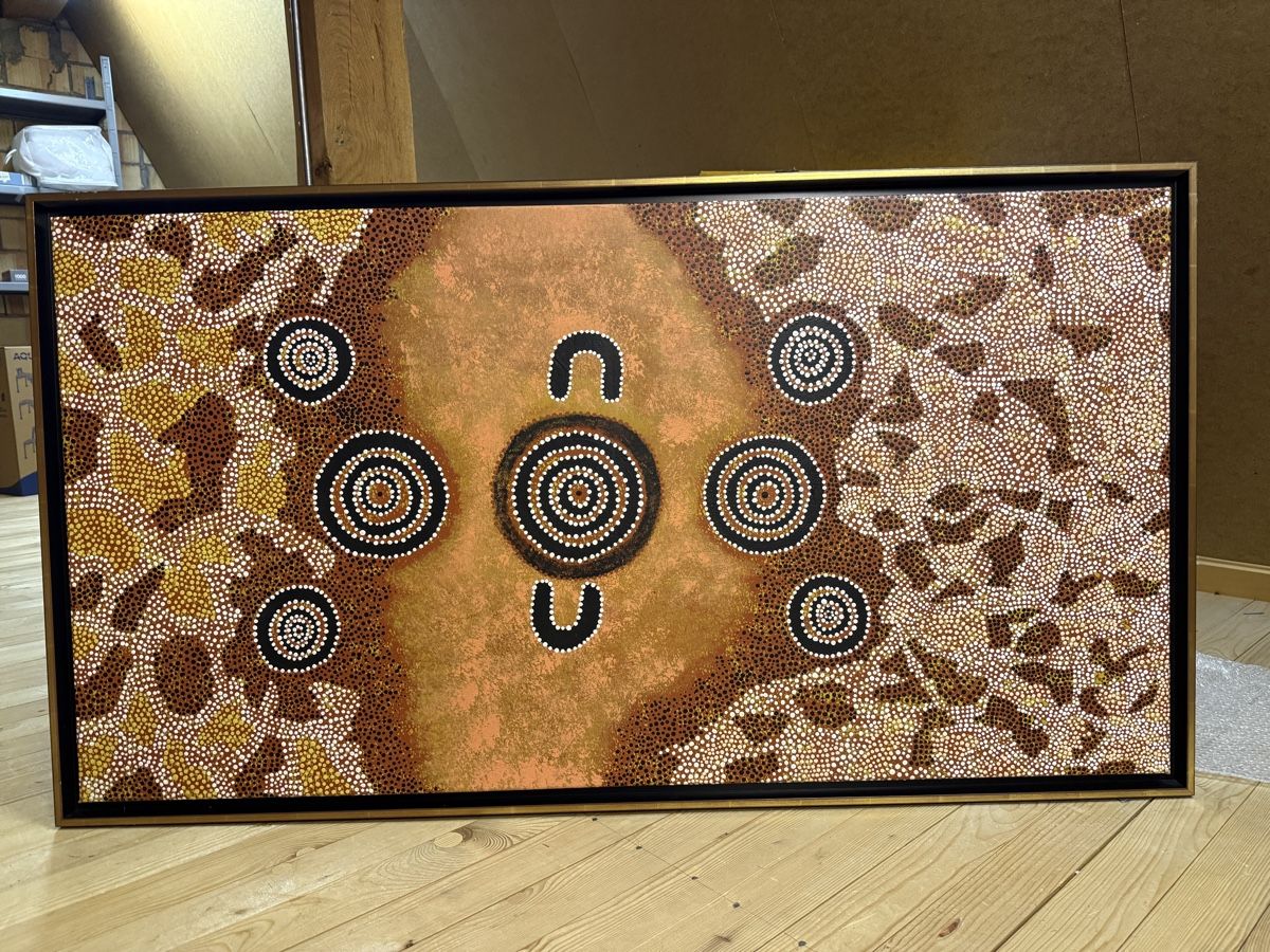 Dipinti: Aboriginal Dot Painting - Original Kunst – Usato da Hüntwangen venduto da Polarhuhn