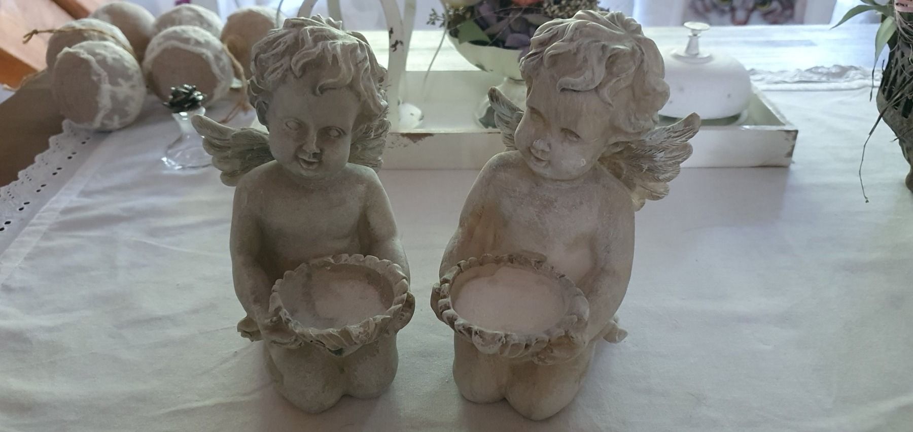 Statuette: Engel-Sammlung 7 Engel Weihnachtsengel – Nuovo (secondo la descrizione) da Hittnau venduto da Gamoe 7