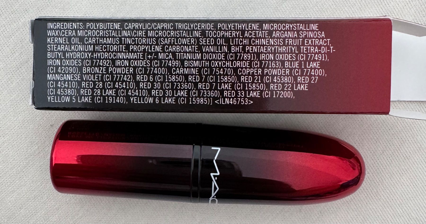 Make-up: MAC LOVE ME LIPPENSTIFT RUBY YOU 433 – Nuovo e nell'imballaggio originale da Zürich venduto da Mina_09 3