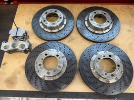 Porsche 996 PCCB Keramik Ceramic Bremsscheiben + Bremsbeläge