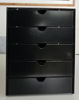 USM Inos Schubladenkasten, 5 Schubladen