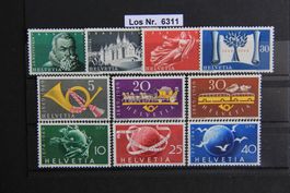 CH 1948+49 Serien Postfrisch                        Los 6311