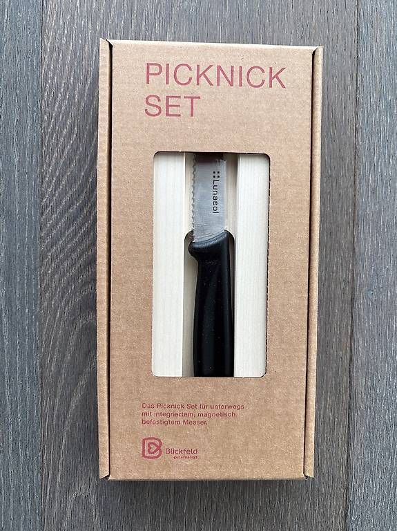 Elettrodomestici da cucina: Picknick-Set Schneidbrett mit Schnitzer Lunasol – Usato da Hünenberg venduto da Betsch1