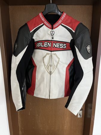 Arlen Ness Motorrad Lederjacke, Gr. 54 - Top Zustand!