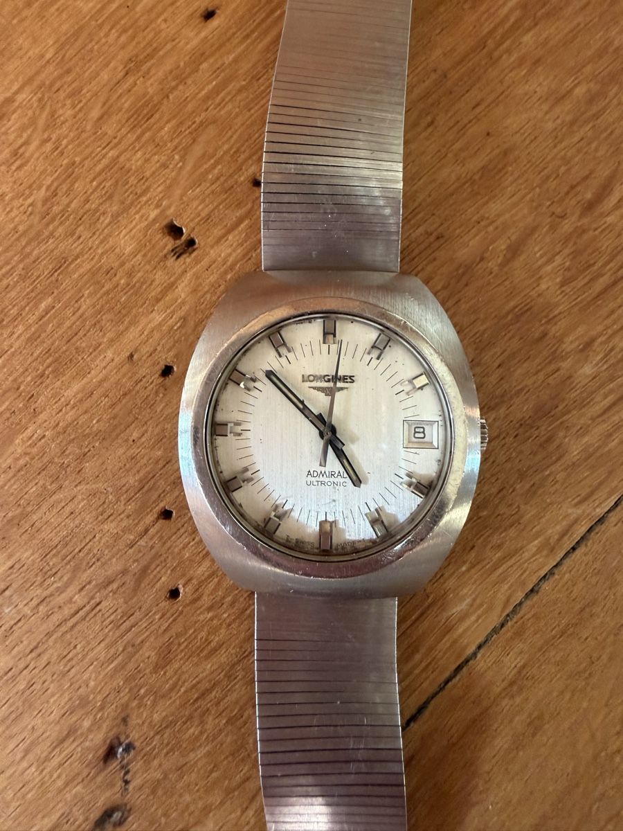 Longines Orologi: Longines Admiral Ultronic Stimmgabel Uhr – Difettoso da Schaffhausen venduto da oscarstahelag 1