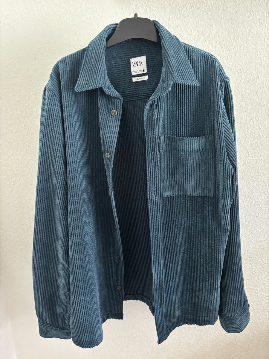 Zara Camicie: Cord Hemdbluse von Zara Grösse S – Usato da Brugg AG venduto da ann_stf7