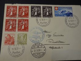 15.V.39, SWISSAIR EUROPAFLUG NORD; ZÜRICH - RÜSCHLIKON