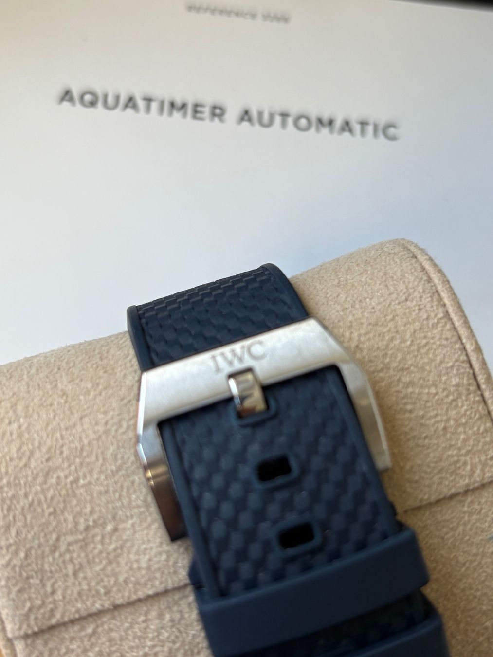 IWC Uhren: IWC Aquatimer Automatic Blue 42mm mit Garantie – Gebraucht aus Birsfelden von Mynos 6