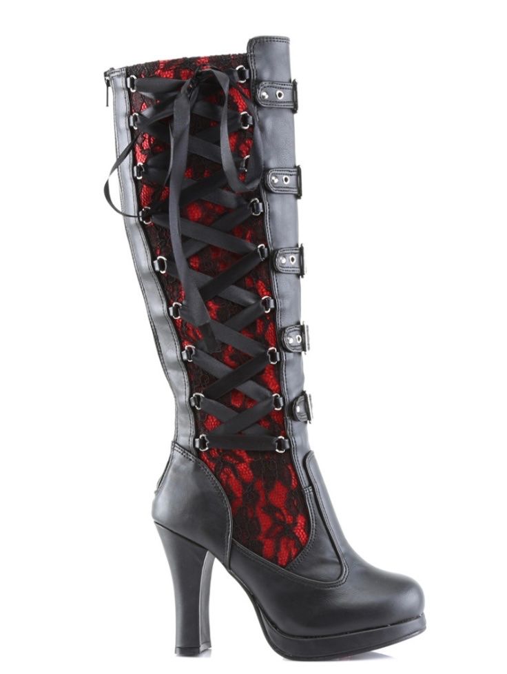 Demonia Scarpe da donna: Gothic-Stiefel DEMONIA – Nuovo (secondo la descrizione) da Kölliken venduto da Siramutz 1