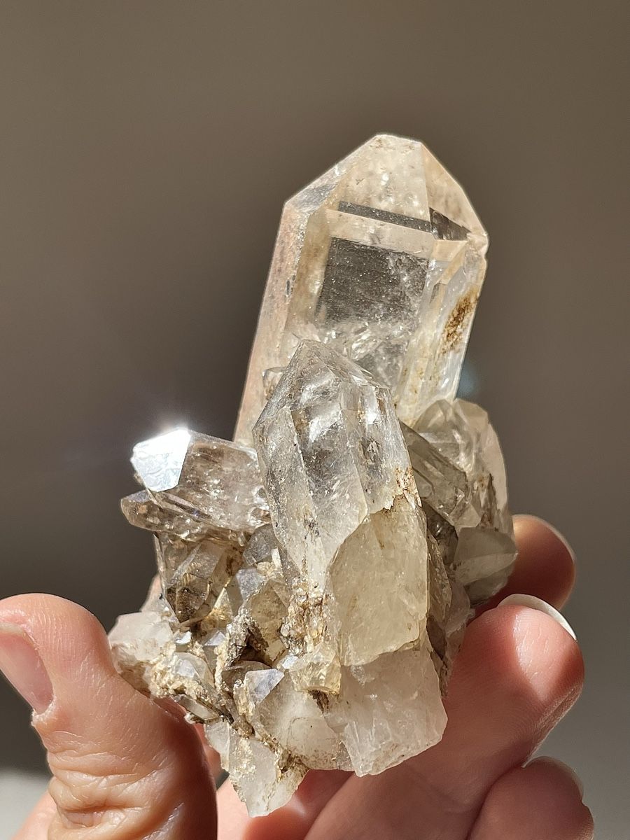 Minerali & Pietre curative: Himalaya-Quarzdruse – Nuovo (secondo la descrizione) da Schiers venduto da sisikristall 1