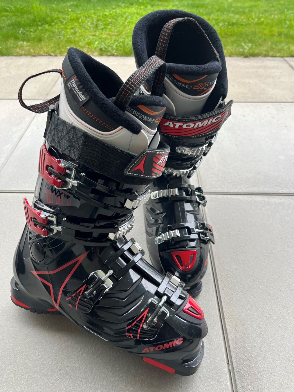 Scarpe da uomo: Skischuh Atomic Atomic Hawk 100 Black Red – Usato da Felsberg venduto da flazila 1