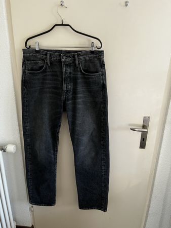 Acne Studios Jeans Grau Straight-Fit